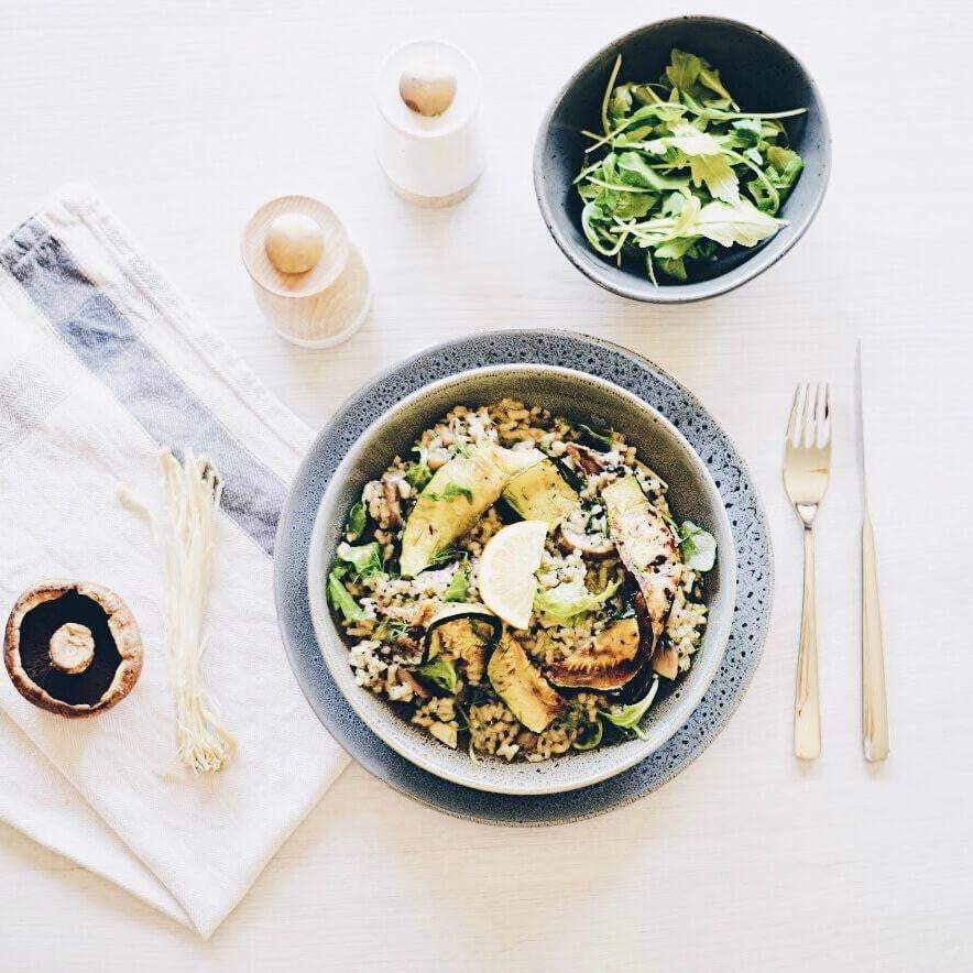 Mediterranean Vegetable Risotto