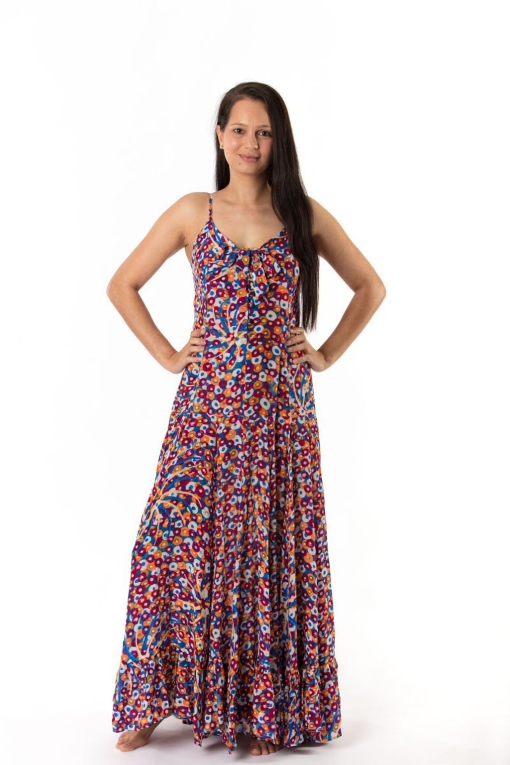 Erin Wrap Dress Maxi